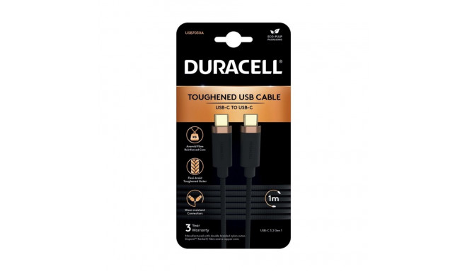 KAABEL USB-C/USB-C PUNUTUD 1M