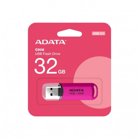 ADATA USB mälupulk C906 32 GB USB 2.0 roosa