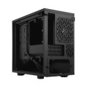 Fractal Design | Define 7 Nano | Side window | Black Solid | Mini ITX,  Mini-DTX | Power supply incl