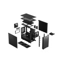 Fractal Design | Define 7 Nano | Side window | Black Solid | Mini ITX,  Mini-DTX | Power supply incl
