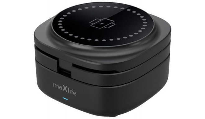 Maxlife wireless charger MXWC-06 15W 3in1, black