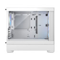 Fractal Design | Pop Mini Air RGB | Side window | White TG Clear Tint | mATX, Mini ITX | Power suppl