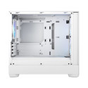 Fractal Design | Pop Mini Air RGB | Side window | White TG Clear Tint | mATX, Mini ITX | Power suppl