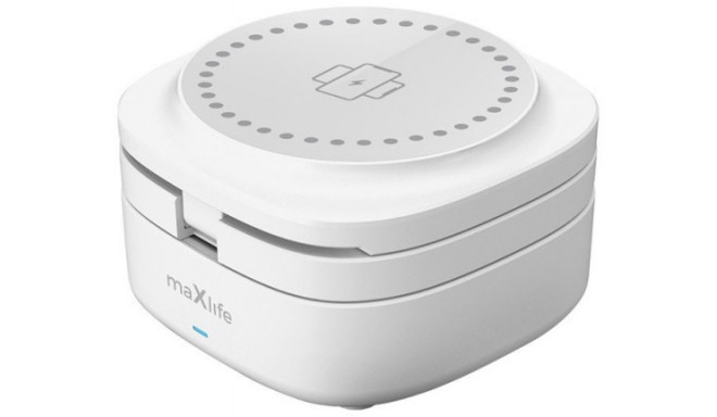 Maxlife беспроводное зарядное устройство MXWC-06 15W 3in1, белый