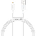 Baseus Superior Series Cable USB to Lightning  2.4A  1m (white)