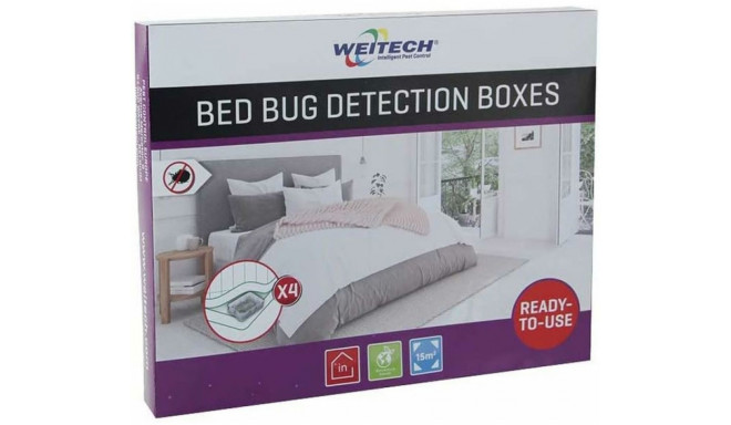 Weitech insect trap for bed bugs 4pcs