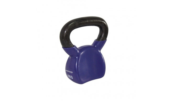 Sangpomm TUNTURI Vinyl Kettlebell 4kg, lilla