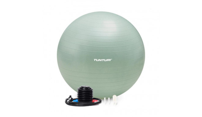Võimlemispall TUNTURI Gymball 75cm, Anti-Burst, Mint