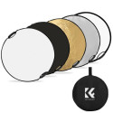 K&F 5-In-1 Circular Reflector Kit - 110 cm