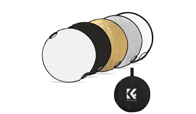 K&F 5-In-1 Circular Reflector Kit - 110 cm