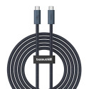 Baseus Flash 2 USB4 Full-Featured Charging Cable USB-C to USB-C 240W 5.9ft Cluster Black