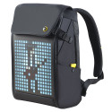 Divoom Backpack M Premium Weather proof with Led Pixel Art Display & App Control Black