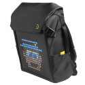 Divoom Backpack M Premium Weather proof with Led Pixel Art Display & App Control Black