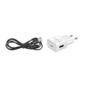 Evelatus EMC02 Digitāls koka kuba Pulkstenis Modinātājs ar termometru + USB adapteris Tumšs koks