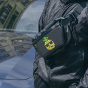 Divoom Pixoo Sling Bag Premium Laikapstākļu izturīga soma ar Led Pixel Art Displeju & App vadību Mel