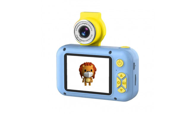 CP FL1 Kids HD 1080p Flip Lens Photo & Video Camera MicroSD 2''LCD color screen Blue