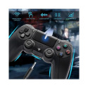 GameBox C1 Play Station 4 / PC Wireless Bluetooth Controller with Double Motor Vibration Black