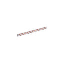 Busbar Pin 1P, 54 modules, 63A, 1.4x7mm, 1m