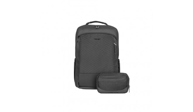 LAPTOP BACKPACK NATEC KUDU PLUS WITH ORGANIZER BLACK 15.6" 16 L