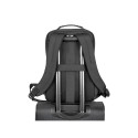 LAPTOP BACKPACK NATEC KUDU PLUS WITH ORGANIZER BLACK 15.6" 16 L