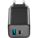 Mobiili laadija Cellular Line USB A / USB C, 45W
