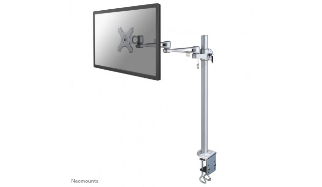 Neomounts FPMA-D935POLE70 monitorihoidik, lauakinnitus, hõbedane