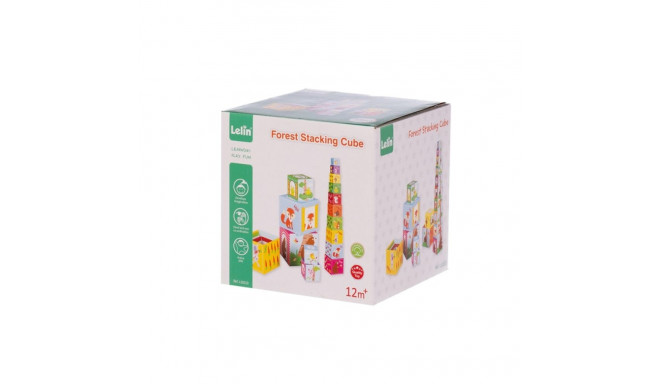 puidust mäng mets virnastatav kuubik