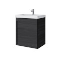 CAB WITH WASHBASIN WTU-50AZ-PM WOOD ASH