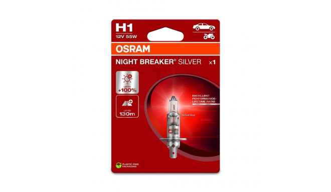 CAR LIGHT 55W 12V P14.5S 10XBLI1 H1