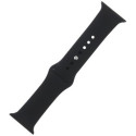 Fusion Accessories 38 / 40 / 41 /mm Black Silicone Strap S / M