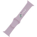 Fusion Accessories 38 / 40 / 41 /mm Purple Silicone Strap S / M