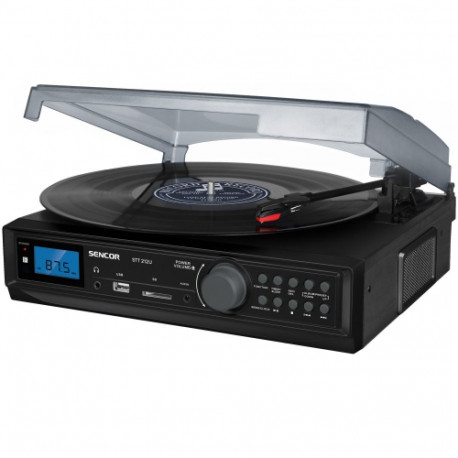 Sencor STT 212U Turntable with Bluetooth/ MP3/ USB/ SD /Radio