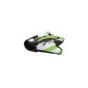 Author Gloves Junior X6 s/f, L, Green/white/black