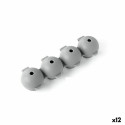 Jääkuubiku Vorm Quttin Sfääriline Silikoon 22 x 7 x 5 cm (12 Ühikut)