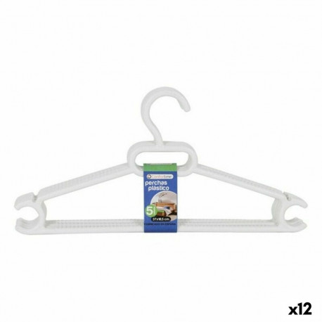 Pakaramie Ruth Dem Ruth Balts Plastmasa 5 Daudzums 37 x 18,5 x 3 cm (12 gb.)