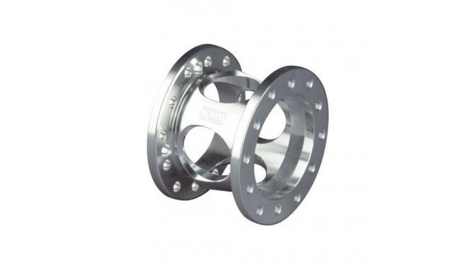 Steering wheel spacer OMP ODC023181 Silver