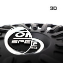 колпаки OMP Stinger Speed Чёрный 14" (4 uds)