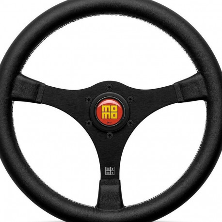 Гоночный руль MOMO 1968 RACING HERITAGE Чёрный Ø 35 cm