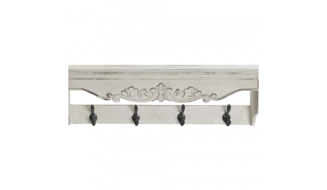 Seina riidepuu DKD Home Decor 85 x 18 x 25 cm Kuusk Metall Vintage