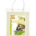 Shade Sails Aktive Triangular Cream 360 x 0,5 x 360 cm (4 Units)