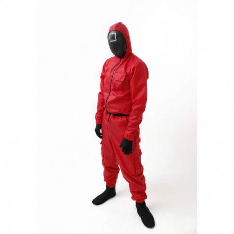 GoodBuy Costume from the movie series Squid Game red S size