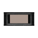 Extralink Rack cabinet Premium 4U 600x450 Black tool-free mounting, wall-mounted