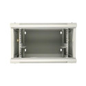 Extralink Rackmount cabinet 6U 600x600 AZH Gray wall mounted, swing type