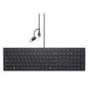 Dell | Koostööklaaviatuur | KB525C | Klaviatuur | Juhtmega | Eesti (QWERTY) | Must | USB-C