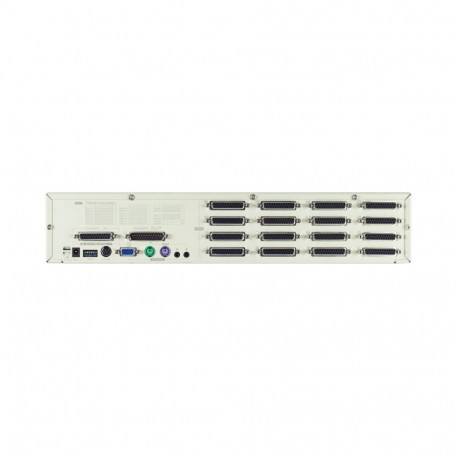 ATEN 16-port KVM AT+PS/2, audio, OSD, rack 19"