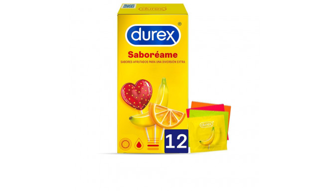 DUREX SABORÉAME FRUTAS preservativos 12 u