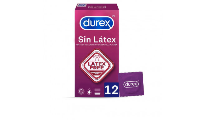 DUREX SIN LATEX preservativos 12 u