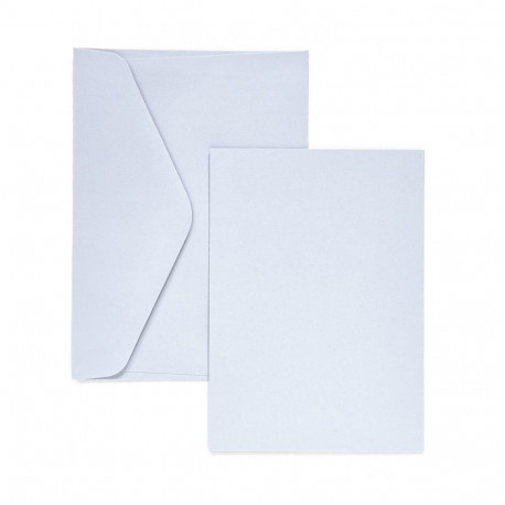 Kaarditoorik ja ümbrik Smooth White C6 – 5tk