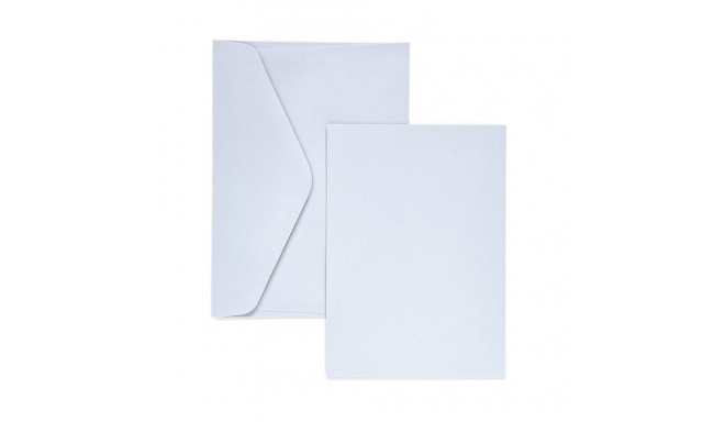 Kaarditoorik ja ümbrik Smooth White C6 – 5tk