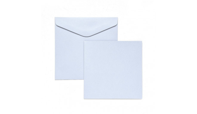Kaarditoorik ja ümbrik Smooth White, 145x145mm – 5tk